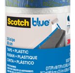 Scotch Blue™ Abdeckpapier Nachfüllrolle transparent 60,9 cm x 27,4 m 1 Rolle