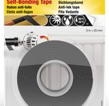 Scotch Dichtungsband selbstverschweißendes 25,0 x 3,0 (mm x m) schwarz