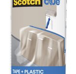 Scotch Blue™ Abdeckfolie Nachfüllrolle transparent 122,0 cm x 27,4 m 1 Rolle