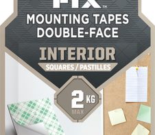 Scotch FIX™ INTERIOR doppelseitige Klebepads, 16 Stück