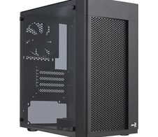 AeroCool PC Gehäuse Hexform G-BK-V2 Mini-Tower Schwarz