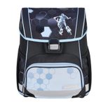 herlitz Schulranzen-Set Loop Plus Cyber Soccer grün 17,0 l