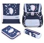 herlitz Schulranzen-Set Loop Plus Unicorn Dreams grün 17,0 l