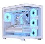 AeroCool PC Gehäuse P500C-G-WT-v1 Mid-Tower Weiß