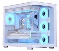 AeroCool PC Gehäuse P500C-G-WT-v1 Mid-Tower Weiß