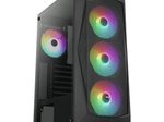AeroCool PC Gehäuse Falcon A-BK-v2 Mid-Tower Schwarz
