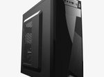 AeroCool PC Gehäuse CS-1101 Mid-Tower Schwarz