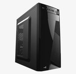AeroCool PC Gehäuse CS-1101 Mid-Tower Schwarz
