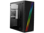 AeroCool PC Gehäuse Streak Mid-Tower Schwarz (Window-Kit)