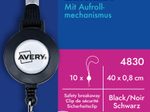 AVERY Zweckform Lanyards schwarz