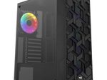 AeroCool PC Gehäuse Hive FRGB Mid-Tower Schwarz