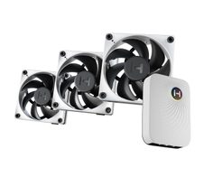 HYTE Gehäuselüfter Thicc FP12 Dreierpack + Nexus Portal Controller