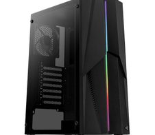 AeroCool PC Gehäuse Mecha v1 Mid-Tower Schwarz