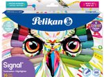 Pelikan Signal Textmarker farbsortiert 1.0 - 5.0 mm Schreibfarbe: Mehrfarbig