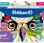 Pelikan Signal Textmarker farbsortiert 1.0 - 5.0 mm Schreibfarbe: Mehrfarbig