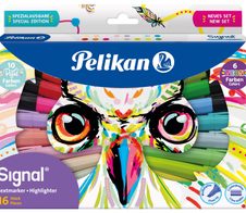 Pelikan Signal Textmarker farbsortiert 1.0 - 5.0 mm Schreibfarbe: Mehrfarbig