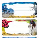 HERMA Schuletiketten Mountainbike