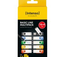 Intenso Basic Line Multipack USB-Sticks 10 x 4 GB