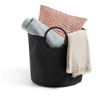 reisenthel® Wäschekorb loophome S, schwarz