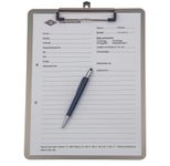 WEDO Klemmbrett 578171 DIN A4 anthrazit Aluminium, 1 St.