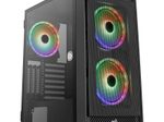 Aerocool PC Gehäuse Graphite Midi-Tower Schwarz