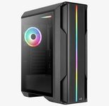 Aerocool PC Gehäuse Splinter Duo Midi-Tower Schwarz