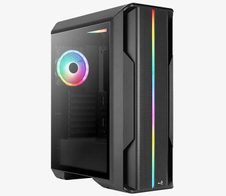 Aerocool PC Gehäuse Splinter Duo Midi-Tower Schwarz