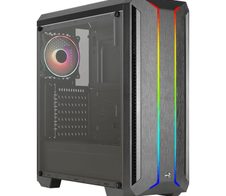 Aerocool PC Gehäuse Skyline ARGB Midi-Tower Schwarz