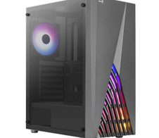 Aerocool PC Gehäuse Delta Midi-Tower Schwarz
