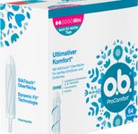 o.b. Tampons ProComfort Mini für leichte Periode, 64 St.