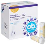 o.b. Tampons ExtraProtect Normal für mittlere/stärkere Periode, 56 St.