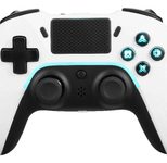 DELTACO Playstation 4 Wireless Bluetooth Controller, weiß