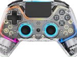 DELTACO Playstation 4 transparenter Wireless Controller