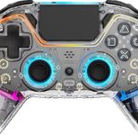 DELTACO Playstation 4 transparenter Wireless Controller