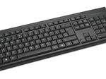 Kensington KB150 EQ kabellose Tastatur - QWERTY US - schwarz