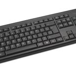 Kensington KB150 EQ kabellose Tastatur - QWERTY US - schwarz
