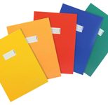 HERMA Heftumschläge farbsortiert DIN A4 21,0 x 29,7 cm