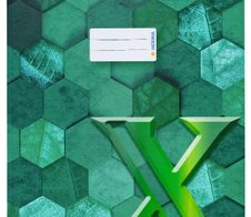 HERMA Heftumschlag X dunkelgrün DIN A4 21,0 x 29,7 cm