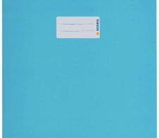 HERMA Heftumschlag hellblau DIN A4 21,0 x 29,7 cm