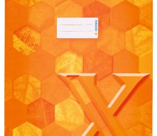 HERMA Heftumschlag X orange DIN A4 21,0 x 29,7 cm