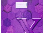 HERMA Heftumschlag X violett DIN A4 21,0 x 29,7 cm