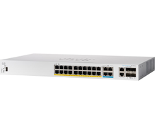 Cisco Catalyst 1300-24MGP-4X Managed Switch, 16-Port-GE, 8 Ports 2,5GE, PoE, 4 x 10GE-SFP+ (C1300-24MGP-4X)