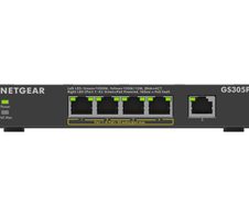 Netgear GS305P-300EUS PoE Gigabit Ethernet Unamanged Plus Switch