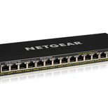 Netgear GS316P-100EUS Nicht verwalteter PoE+ Essentials-Switch mit 16 Anschlüssen (115 W)