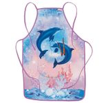 ROTH Kinderschürze Delfine Einheitsgröße