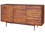 WOHNLING Sideboard WL5.635 Sheesham Massivholz 150x81x41 cm