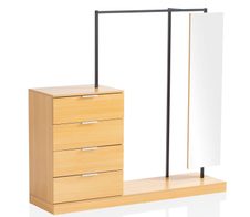 WOHNLING WL6.902 Garderobe Eiche-Dekor 145 cm x 40,5 cm x 138 cm