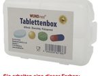 WUNDmed® Tablettenbox farbsortiert