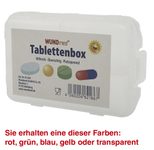 WUNDmed® Tablettenbox farbsortiert