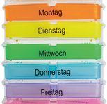 WUNDmed® Tablettenbox Rainbow bunt